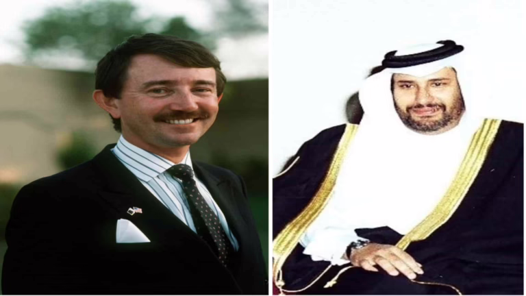 حمد-بن-جاسم-مع-السفير-هامبلي