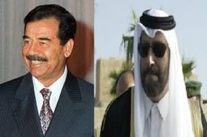 صورة حمد بن جاسم في العراق