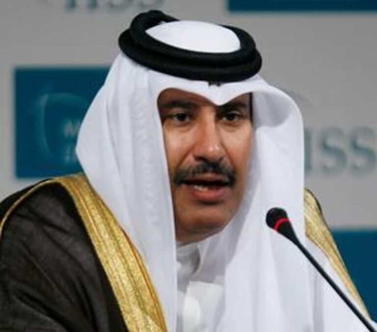 صورة حمد بن جاسم عن أزمة العراق