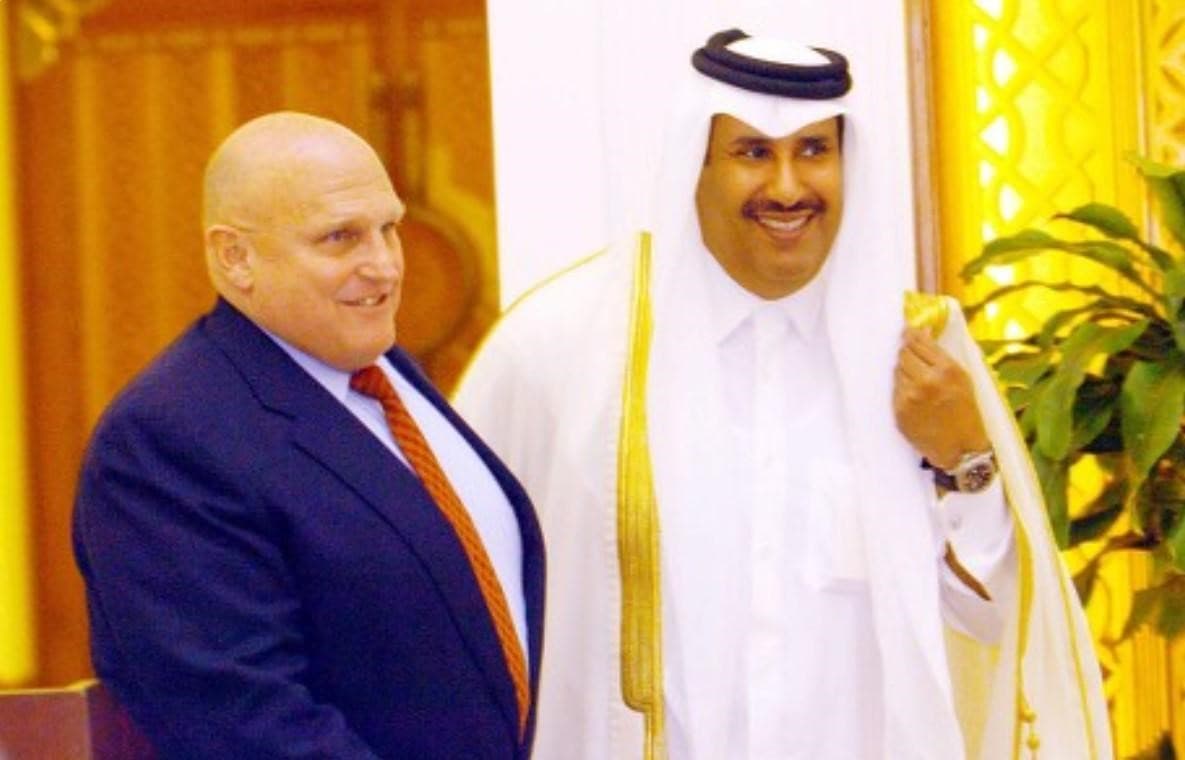 حمد بن جاسم وريتشارد أرميتاج يتحدثان عن جدول زمني لتسليم السلطة في العراق