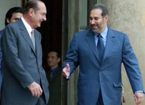 حمد بن جاسم وجاك شيراك عن الحريات في قطر