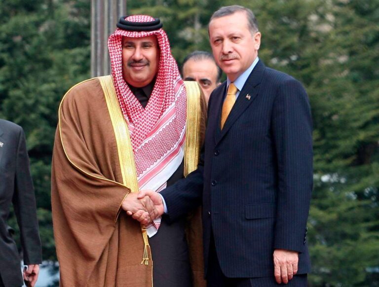 جولة حمد بن جاسم شملت تركيا وبريطانيا وفرنسا والجزائر لبحث جهود إعادة إعمار غزة