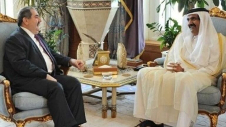 لقاء أمير قطر وزيباري استعرض تطورات الأزمة السورية