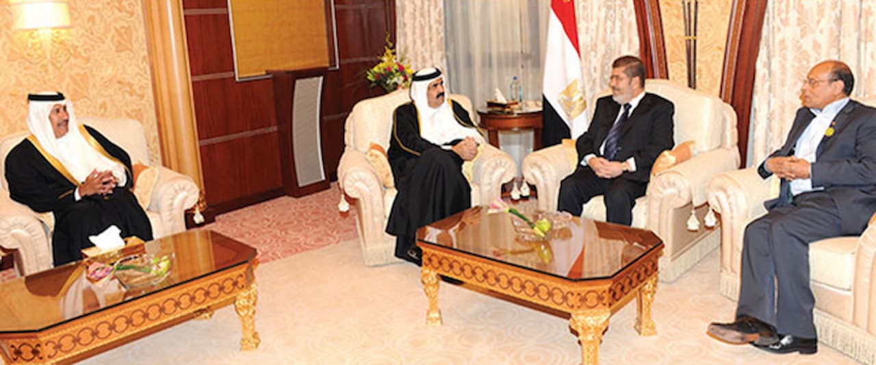 بمشاركة حمد بن جاسم.. قمة تجمع قادة قطر ومصر وتونس في الرياض