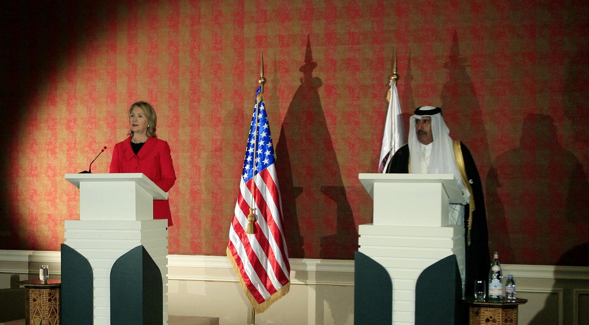 حمد بن جاسم هلال لقائه هيلاري كلينتون: لن يكون هناك اتفاق الدوحة 2 لحل أزمة لبنان