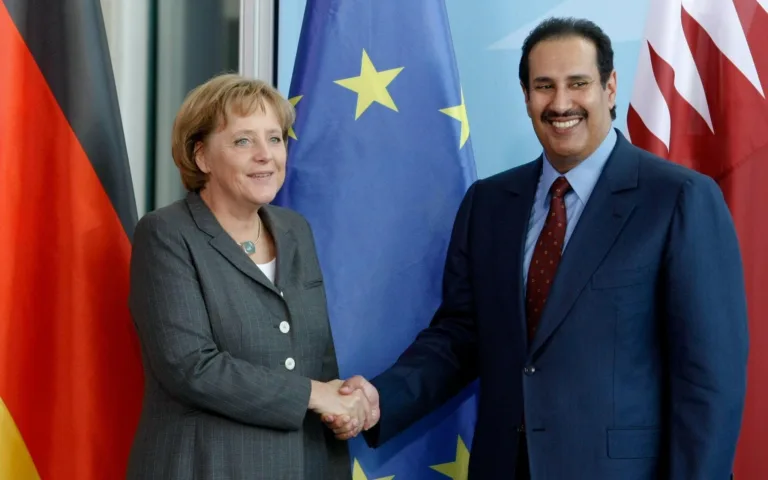 حمد بن جاسم والمستشارة الألمانية عن الحوار مع إيران بشأن الملف النووي