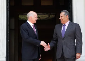 حمد بن جاسم في أثينا يكشف عن استثمارات قطر في اليونان