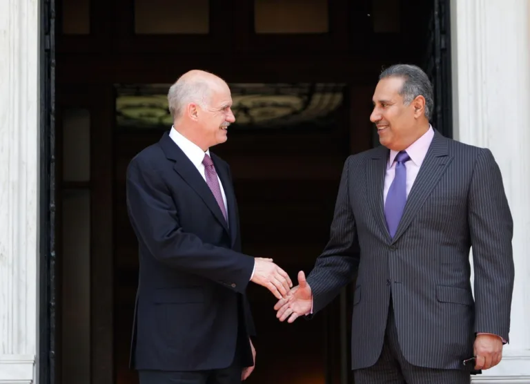 حمد بن جاسم في أثينا يكشف عن استثمارات قطر في اليونان