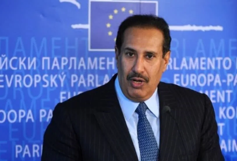 حمد بن جاسم وأمين حلف الناتو يبحثان تطورات أوضاع سوريا