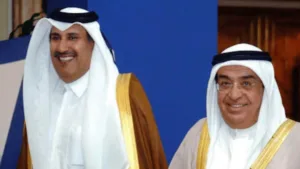 حمد بن جاسم ومحمد بن مبارك يبحثان العلاقات بين قطر والبحرين