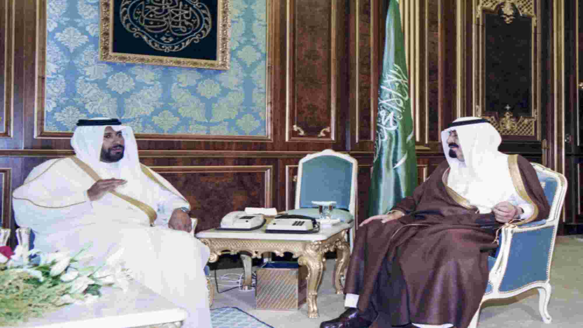 ولي العهد السعودي يستقبل حمد بن جاسم في قصر السلام بجدة