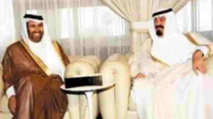 لقاء بين حمد بن جاسم وولي عهد السعودية في الرياض