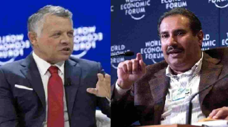 حمد بن جاسم يبحث مع عاهل الأردن تطورات الوضع في العراق