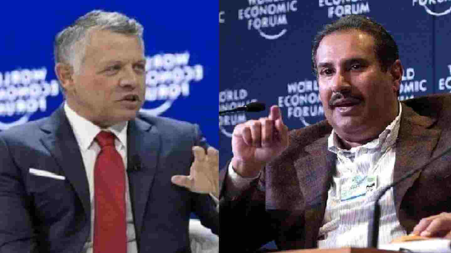 حمد بن جاسم يبحث مع عاهل الأردن تطورات الوضع في العراق