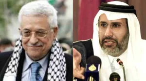 حمد بن جاسم يتلقى رسالة من محمود عباس بشأن عملية السلام