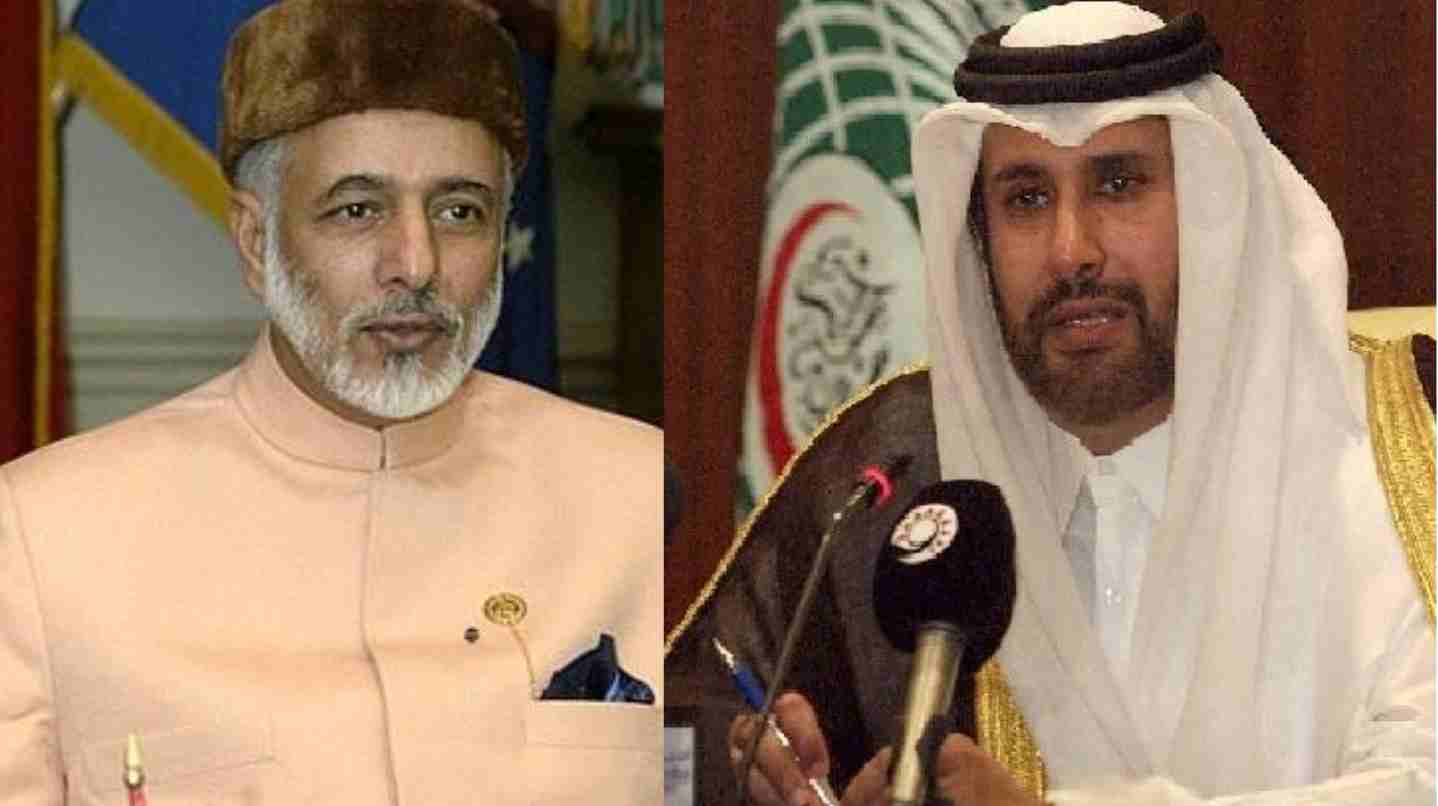 حمد بن جاسم يتلقى رسالة من وزير خارجية عمان لتعزيز العلاقات