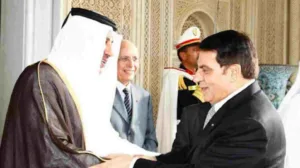 حمد بن جاسم ينقل رسالة من أمير قطر إلى رئيس تونس