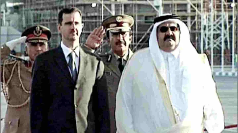 أمير قطر في دمشق للقاء الأسد وسط مؤشرات على جهود وساطة