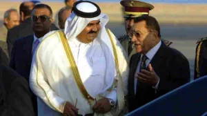 أمير قطر والرئيس مبارك يبحثان تطورات الأوضاع في الشرق الأوسط