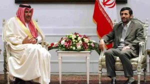 حمد بن جاسم يلتقي نجاد لخفض توترات الملف النووي الإيراني