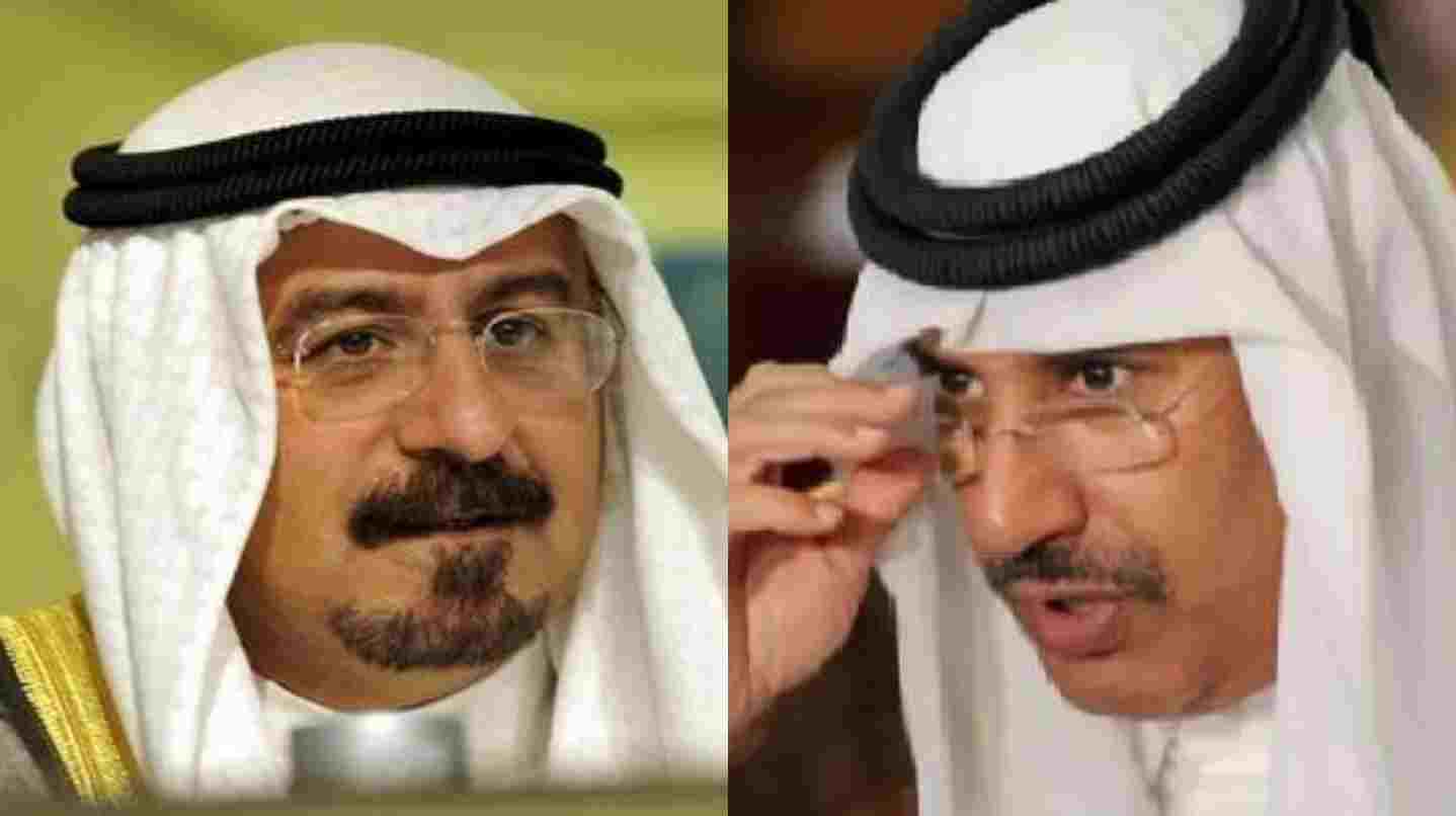 حمد بن جاسم يتلقى رسالة من الشيخ محمد الصباح