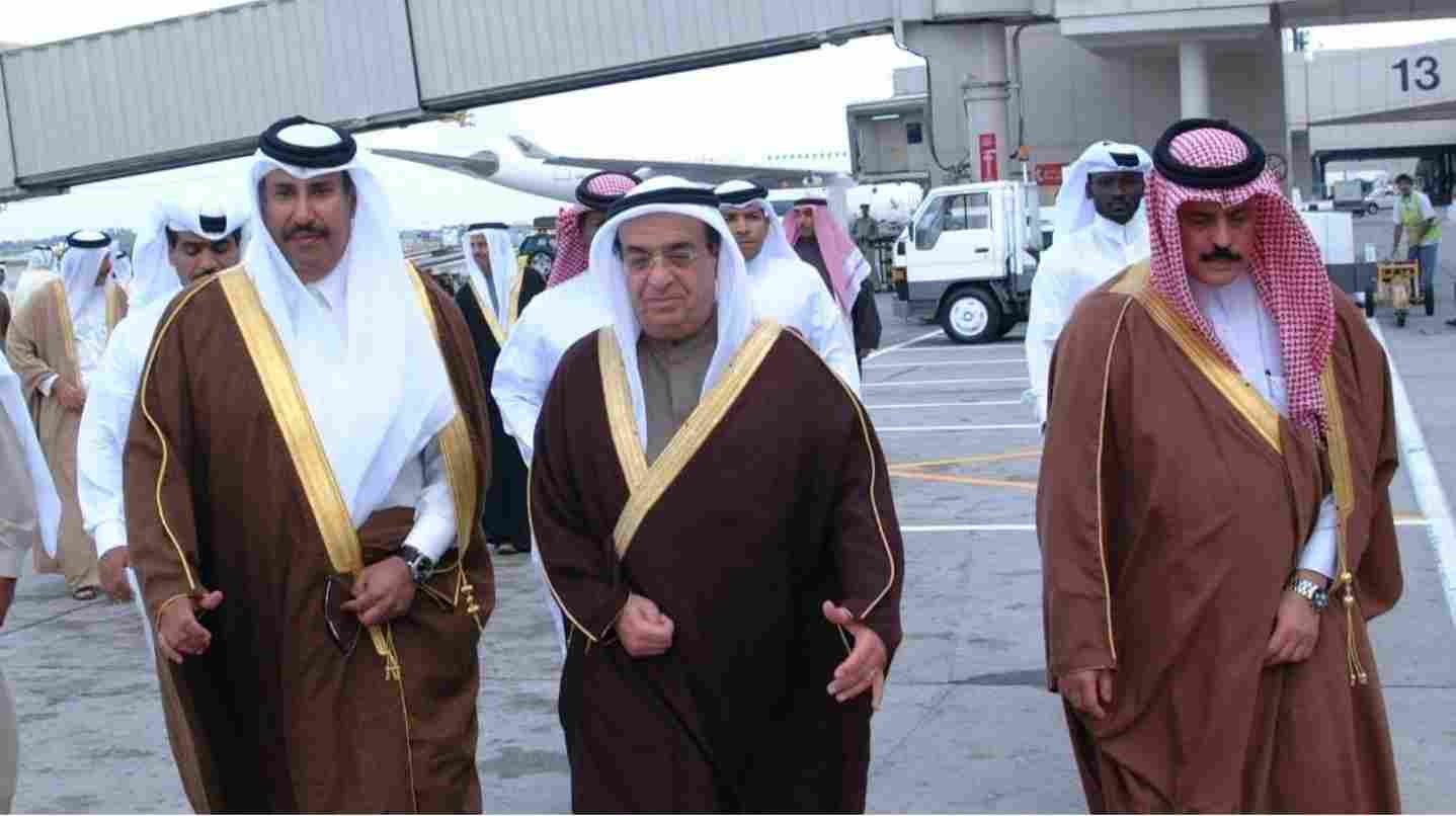 حمد بن جاسم يتلقى رسالة من بن مبارك عن علاقات الدوحة والمنامة