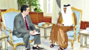 حمد بن جاسم يبحث مع ممثل الرئيس الروسي مشروعات استثمارية