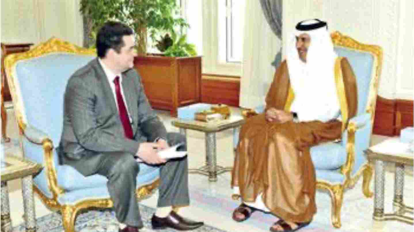 حمد بن جاسم يبحث مع ممثل الرئيس الروسي مشروعات استثمارية