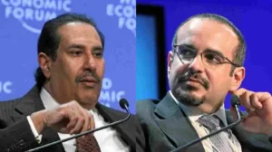 حمد بن جاسم وولي عهد البحرين يبحثان علاقات تعاون الدوحة والمنامة