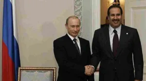 حمد بن جاسم يلتقي بوتين لبحث سبل تعزيز التعاون بين قطر وروسيا