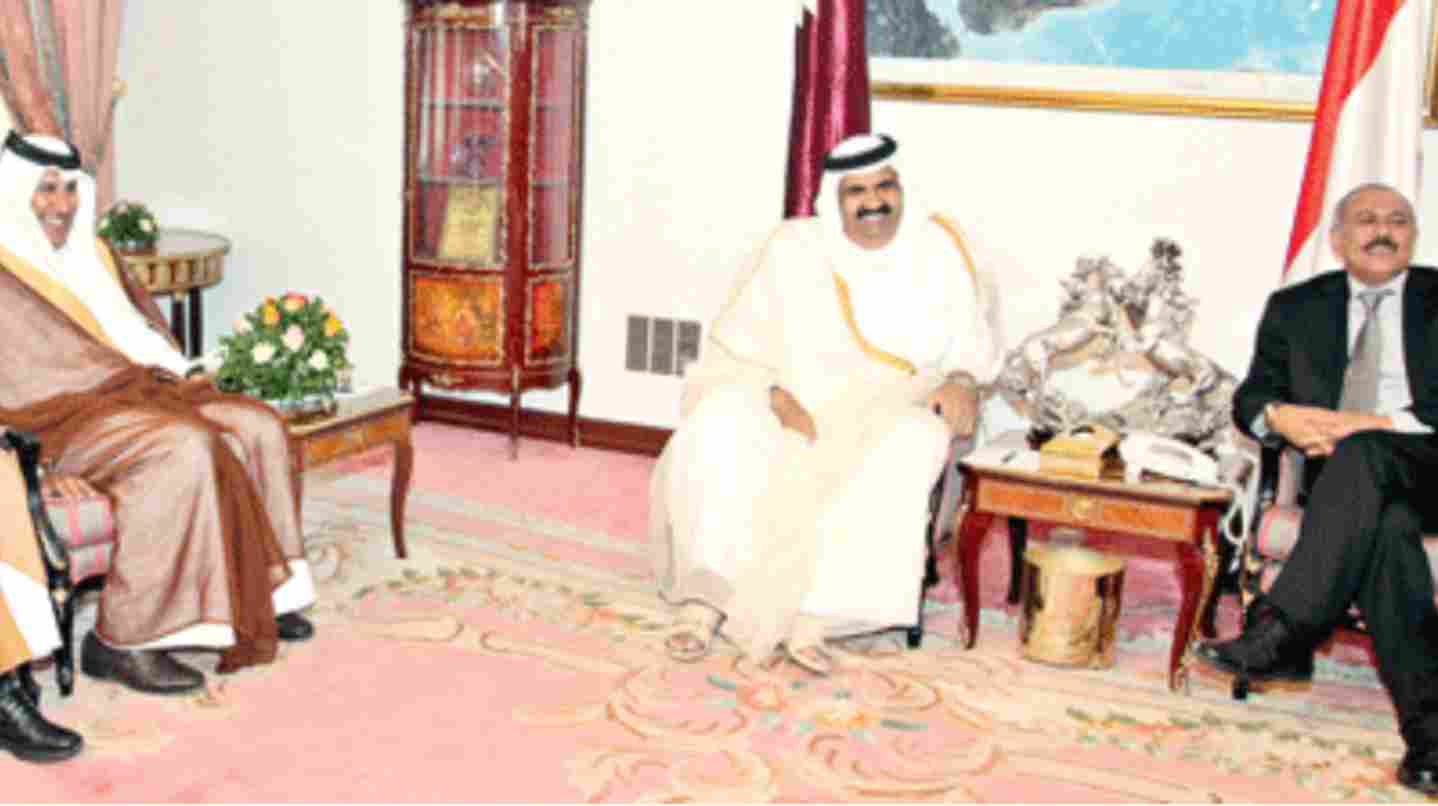 أمير قطر يلتقي الرئيس اليمني لتفعيل اتفاق الدوحة بشأن صعدة