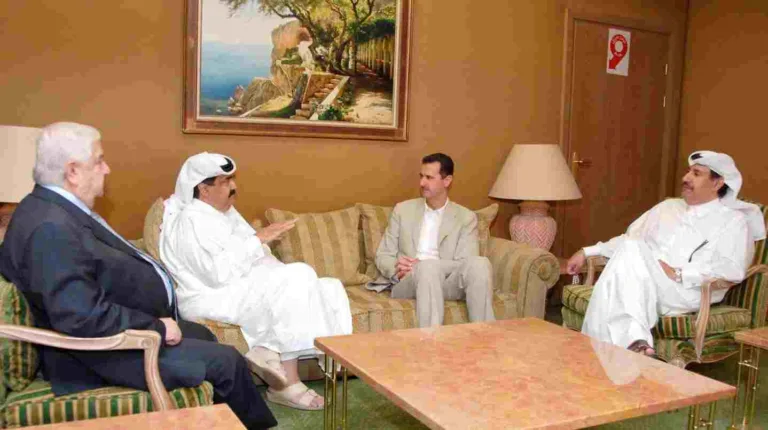 حمد بن جاسم: لقاء أمير قطر والأسد تستهدف حل أزمة لبنان