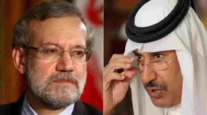 حمد بن جاسم يبحث مع لاريجاني تطورات الملف النووي الإيراني