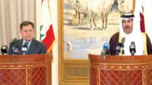 حمد بن جاسم: قطر مستعدة لإنجاح مؤتمر باريس 3 لدعم لبنان