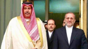 حمد بن جاسم ومنوشهر متكي يبحثان تطورات ملف نووي إيران