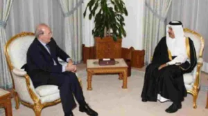 حمد بن جاسم والذهبي يبحثان تطوير العلاقات القطرية الأردنية