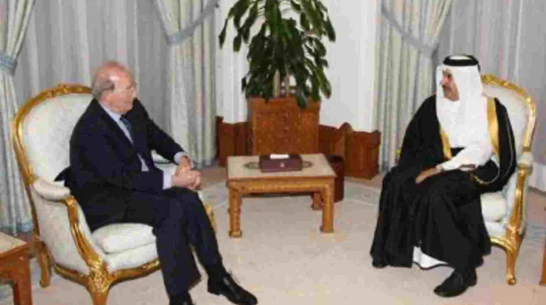 حمد بن جاسم والذهبي يبحثان تطوير العلاقات القطرية الأردنية