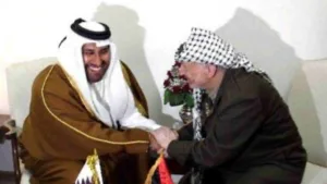 زاره في رام الله.. حمد بن جاسم يكسر الحصار الإسرائيلي لعرفات