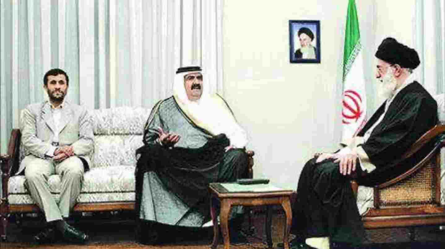 أمير قطر يلتقي خامنئي ونجاد لبحث ملف نووي إيران