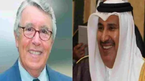 حمد بن جاسم ومحمد بن عيسى يبحثان تطورات الأوضاع الفلسطينية