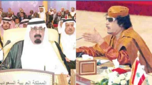 حمد بن جاسم يحتوي هجوم القذافي على الملك عبدالله