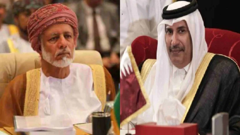 حمد بن جاسم يتلقى رسالة من بن علوي بشأن العلاقات بين الدوحة ومسقط