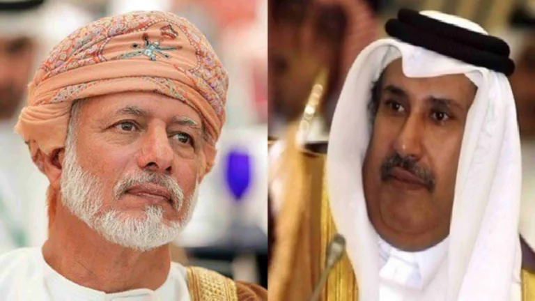 حمد بن جاسم يتلقى رسالة من بن علوي بشأن علاقات الدوحة ومسقط