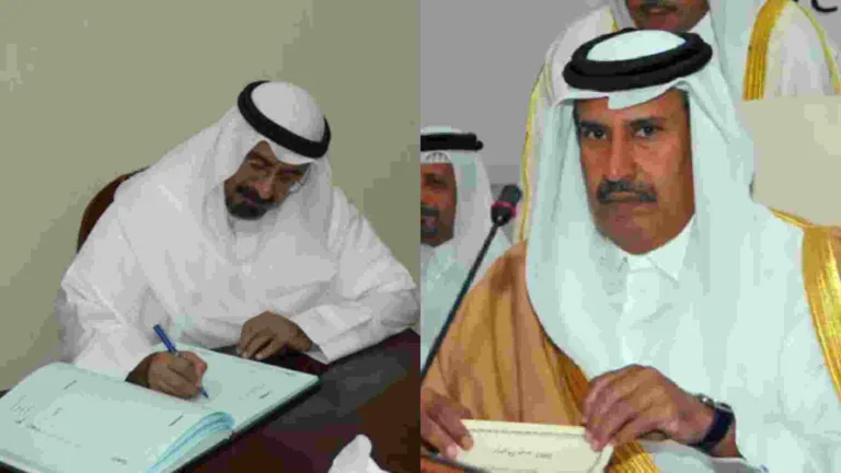 حمد بن جاسم يتلقى رسالة من محمد الصباح بشأن تعاون قطر والكويت