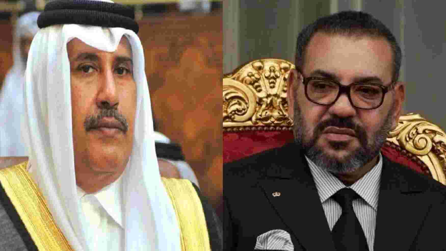 حمد بن جاسم يعزي ملك المغرب في ضحايا حريق مصنع بالدار البيضاء