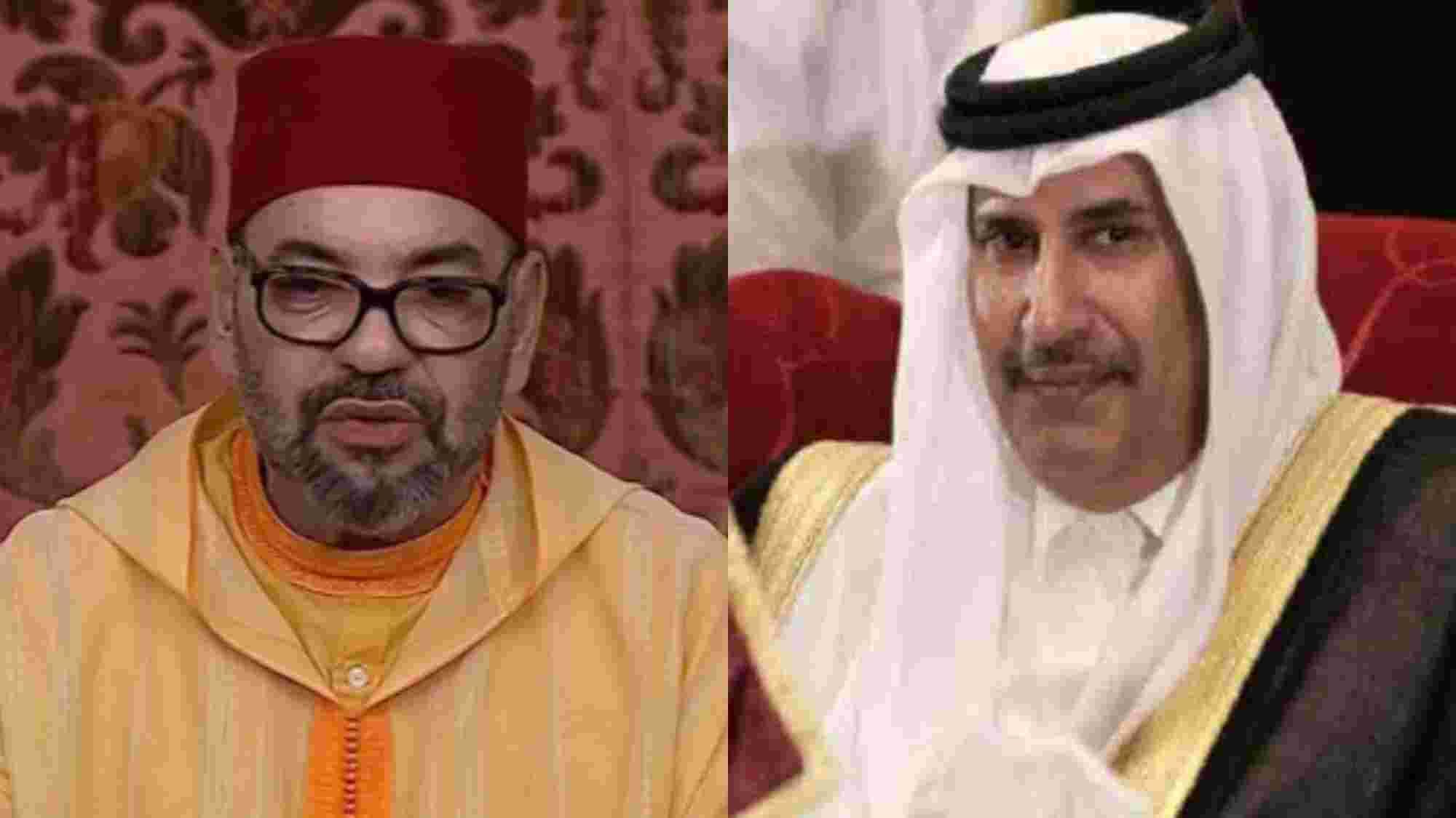 حمد بن جاسم يعزي الملك محمد السادس في ضحايا فيضانات المغرب