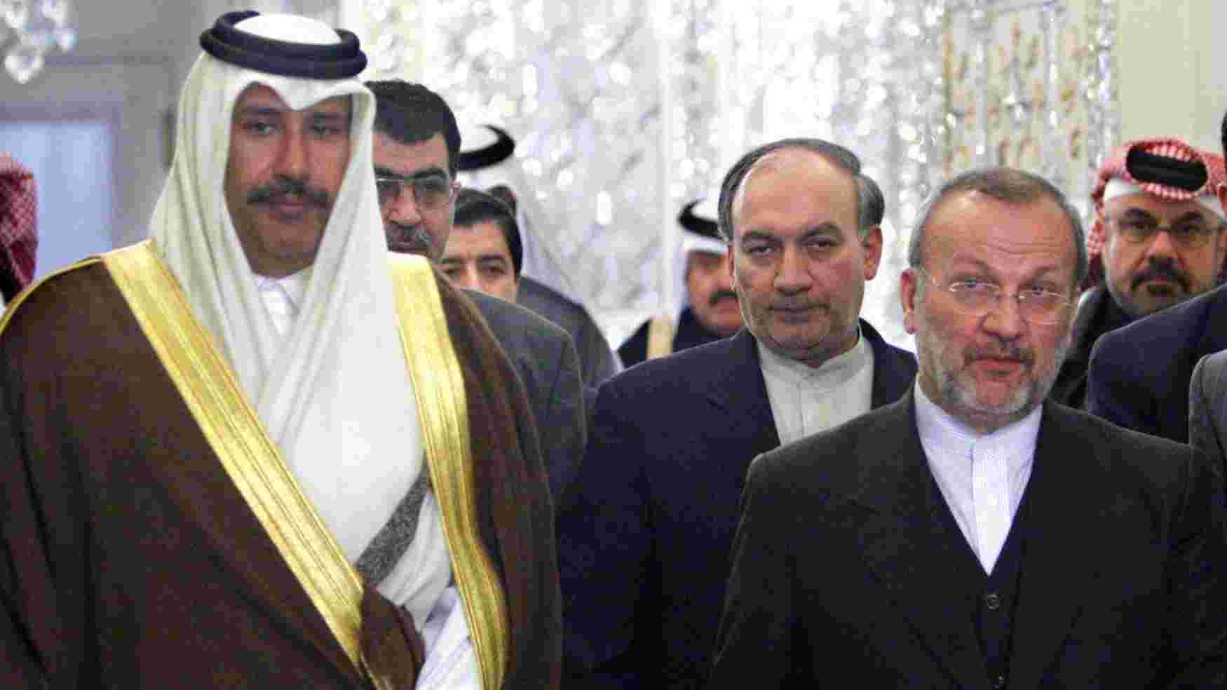 حمد بن جاسم ومنوشهر متكي يبحثان مستجدات ملف نووي إيران