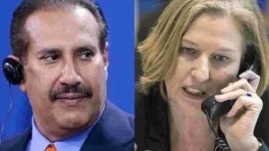 حمد بن جاسم يبحث مع وزيرة خارجية إسرائيل خطة بوش للسلام