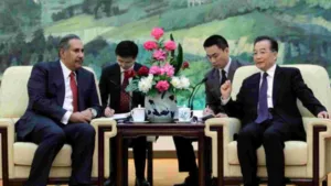 حمد بن جاسم في بكين لبحث التعاون الاقتصادي بين قطر والصين