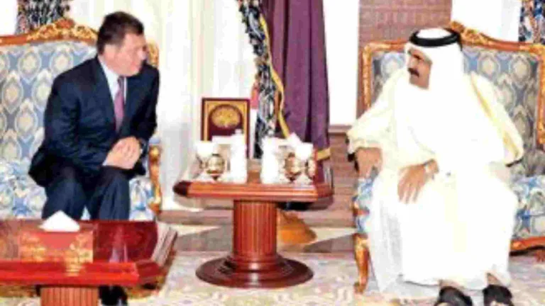 قمة قطرية أردنية بالدوحة لبحث تطورات الأوضاع في سوريا